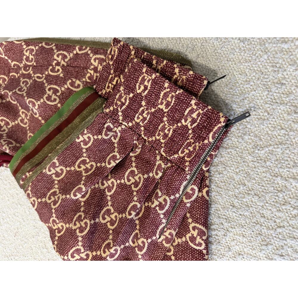 GUCCI Gg Supreme Track Pants - Red - XS - Picture 9 of 10